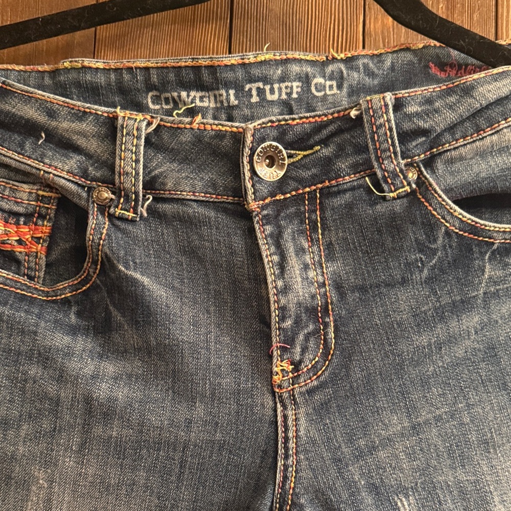 Cowgirl Tuff Co. Blue Denim Jeans